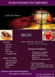 Iftar package for companies  